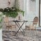 Flash Furniture Lourdes Thonet French Bistro Stack Chair w/Arms, Natural/White PE Rattan/Bamboo Alum Frame, 2PK 2-SDA-AD642002A-NATWH-LTNAT-GG - alternate 6